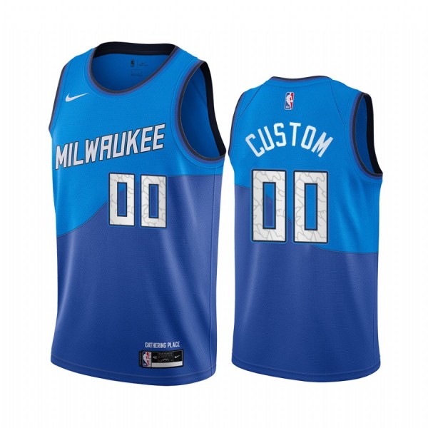 Milwaukee Bucks Trikot Benutzerdefinierte 2020-21 City Edition Swingman - Herren Milwaukee Bucks Trikot Benutzerdefinierte 2020-21 City Edition Swingman - Herren
